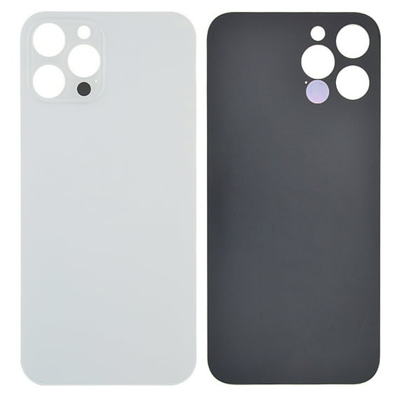Replacement Back Housing Glass Cover For Apple iPhone 12 Pro Max - Silver