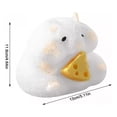 thumbnail image 3 of Juguete Squeeze Hamster Squishy de 2 piezas para aliviar el estrés, 3 of 8