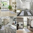 thumbnail image 3 of Boho Kitchen Rug Sets 3 Pieces, Washable Kitchen Mats for Floor, Non Slip Soft Vintage Kitchen Area Rug Floor Mat for Kitchen, Laundry Room and Hallway (Grey, 20''x32''+20''x47''+20''x59''), 3 of 6
