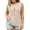 C248/Beige, variant on Tank Tops For Women Elegant Solid Color Sleeveless Button Front Pocket Tank Top For Lightweight Casual Surplice Design Trendy Clothes