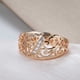 thumbnail image 3 of Guardurnaity Anillo de mujer, cobre hueco, decorativo, para adultos, joyería de mano, elegante, exquisito, colgante, decoración artesanal Ropa, zapatos y accesorios Miscelánea Talla 8 Guardurnaity AP014941-02, 3 of 6