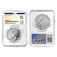thumbnail image 3 of 2023 $1 Morgan and Peace Silver Dollar 2pc Set NGCX MS10 Morgan & Peace X Label, 3 of 3