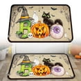 thumbnail image 2 of Halloween Welcome Mat 19.69 X 31.5 Inches Boo Ghost Trick or Treat Doormat Non Spooky Front Door Mat Durable Polyester Rug for Indoor Outdoor Entryway Halloween Decorations, 2 of 5