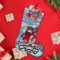 thumbnail image 4 of MIRACULOUS-ladybug Tema: Calcetines de Navidad, fino lino blanco para colgar en escaleras y chimenea, decoración navideña para el hogar, regalo de Navidad. 54cm × 38cm, 4 of 5