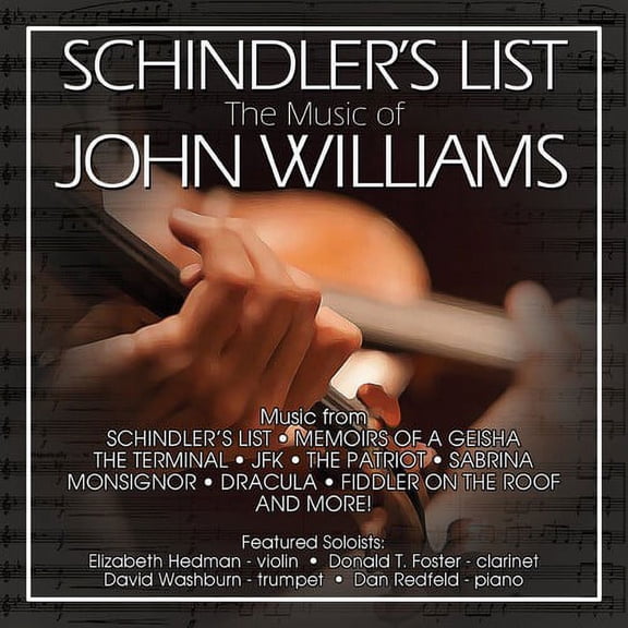 Redfeld,Dan / Hedman,Elizabeth - Schindler's List: The Film Music of John Williams - Music & Performance - CD