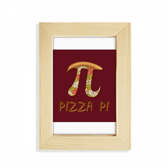 Pizza Fruit Art Deco Fashion Desktop Display Photo Frame Picture Art Painting 5x7 inch