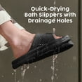 thumbnail image 2 of AUXDIQ Bathroom Slippers Women Men Non Slip House Shoes Shower Sandals Beach Pool Slides, 2 of 6