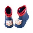 thumbnail image 3 of Toddler Rain Boots for Boys Waterproof Kids 3D BEAR EVA Boots, 3 of 5