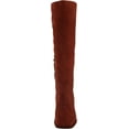 thumbnail image 2 of Sam Edelman Issabel Warm Chestnut Squared Toe Block Heel Fashion Knee High Boots (Warm Chestnut, 5), 2 of 6