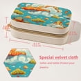 thumbnail image 5 of Cloud Velvet Portable Earring Organizer with Removable Compartment - Gift Jewelry Box/Jewelry Boxes - Jewelry Display, 5 of 7