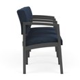 thumbnail image 2 of Pemberly Row Fabric 3 Seats Reception Chair in Charcoal/Adler Midnight Sky, 2 of 5