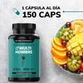 thumbnail image 2 of Multivitaminico para Hombres Beyond Vitamins 150 Cápsulas 24 Ingredientes y Vitaminas Suplemento Alimenticio, 2 of 9