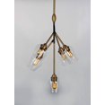 thumbnail image 2 of Maxim Savvy 5-Light Pendant - Antique Brass / Black - 26343CLABBK, 2 of 5