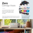 thumbnail image 4 of Epson EcoTank ET-2980 Wireless All-in-One Color Supertank Printer with up to 3 Years of Ink, Refillable Tanks, Perfect for Home, 15 PPM, 1.44" Color Screen, Auto 2-Sided Printing - White, 4 of 7