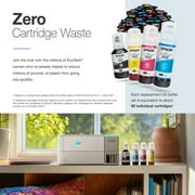 Epson EcoTank ET-2980 Wireless All-in-One Color Supertank Printer with up to 3 Years of Ink, Refillable Tanks, Perfect for Home, 15 PPM, 1.44 Color Screen, Auto 2-Sided Printing - White