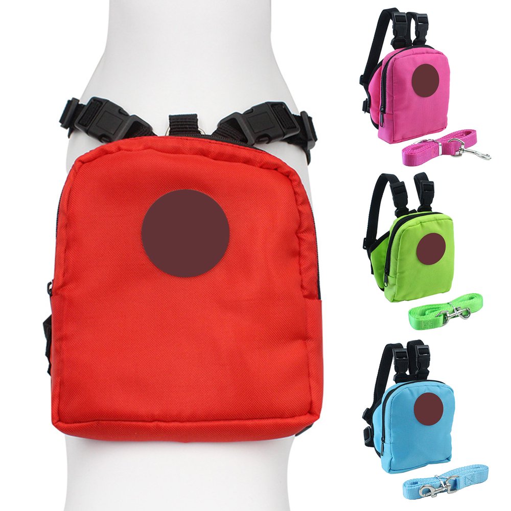 Windfall Pet Dog Backpack Harness with Leash, Puppy Dog Cute Animal