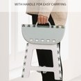 thumbnail image 3 of Mistaha Thick Folding Stool with Handle Portable Folding Step Stool Small Cartoon Mommy Helper for, 3 of 8