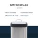 thumbnail image 3 of Bote de Basura Cocina Con Pedal Acero Inoxidable Metalico 8L, 3 of 7
