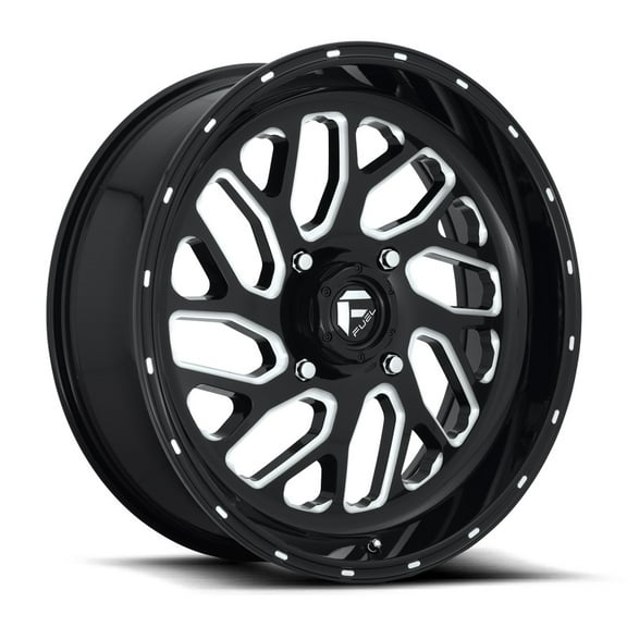 Fuel Triton 20x7 ATV/UTV Wheel - Gloss Black (4/137) 4 3 [D5812070A644]