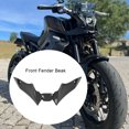 thumbnail image 3 of Aramox Front  Beak Shockproof Motorcycle Aerodynamic Windshield Wing Cover Front Spoiler Winglet Aerodynamic Wing Kit Fit For MT-09 SP 2021 To 2023, 3 of 8