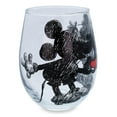 thumbnail image 2 of Disney Mickey and Minnie Mouse Teardrop Stemless Wine Glass | Holds 20 Ounces, 2 of 8