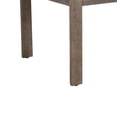 thumbnail image 2 of Benjara Neji 87" Dining Table- Burnt Brown Eucalyptus Wood Frame- Plank Top, 2 of 10
