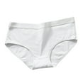 thumbnail image 5 of Women Cotton Underwear Mid Waist Stretch Briefs Ladies Seamless Full Coverage Panties Breathable Underpants, 5 of 8