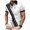 White, variant on COSFO Mens Short Sleeve Polo Shirts Performance Casual Golf Shirt Pullover Collared Mesh Quick Dry Slim Fit Tops