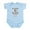 Sky Blue, variant on CafePress - Player 3 Has Joined The Game Funny Body Suit - Baby Light Bodysuit, Size Newborn - 24 Months