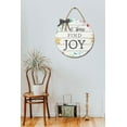 thumbnail image 3 of Eveokoki Door Decor In All Things Find Joy Sign for Front Door Porch Decorations Farmhouse Sign Hanging Rustic Home Decorations Wall Decor, 3 of 6