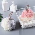 thumbnail image 3 of Mosiee Premium 12 Cm Mesh Ball Sponge Scrunchie Shower Body Buffer Exfoliating, 3 of 6