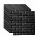 thumbnail image 2 of Rewera 10 Piezas Papel Pintado Negro Etiqueta de La Pared 3D Impermeable Autoadhesivo Papel Pintado Peel and Stick 35x38cm, 2 of 8