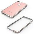 thumbnail image 5 of Case for iPhone 8 Plus, PureGear [Blush Rose Gold] GlassBak 360 Bumper Cover with Back/Rear Tempered Glass Panel [and BONUS Front Tempered Glass Screen Protector] for iPhone 8 Plus, 7 Plus, 6 Plus, 5 of 10
