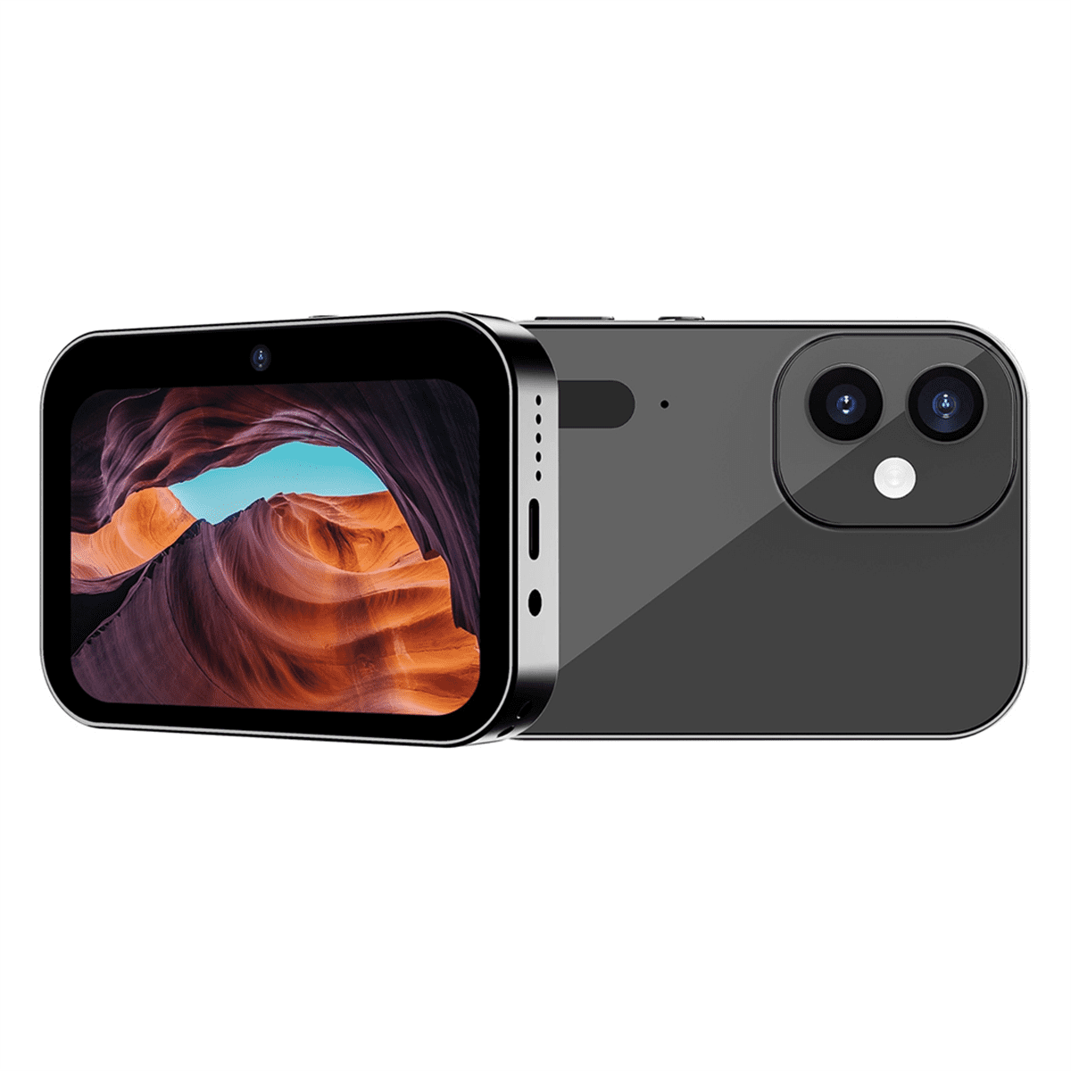4K CCD Digital Camera 64MP Digital Flash Video Camera with Touch Screen 16X Digital Zoom IR Night Vision Camera White