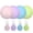 Pink and Purple and Blue and green, variant on Air Tracker, Bluetooth Tracker Tag-4 Pack, Item Finder Works with Find My App (iOS Only), Smart Tag for Keys/Luggage/Wallets, Replaceable Battery, IP68 Waterproof, Worldwide Tracking, FCC Approved