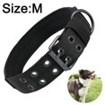 thumbnail image 2 of Collar de perro militar Anillo en D de metal ajustable y collar de perro de trabajo con hebilla MFZFUKR CPB-US-YY374-1, 2 of 5