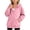Q61 Pink, variant on Mifsaly Girls Pullover Hoodie Kids Long Sleeve Hooded Sweatshirt Comfortable Back to School Fall Winter Outerwear with Pocket