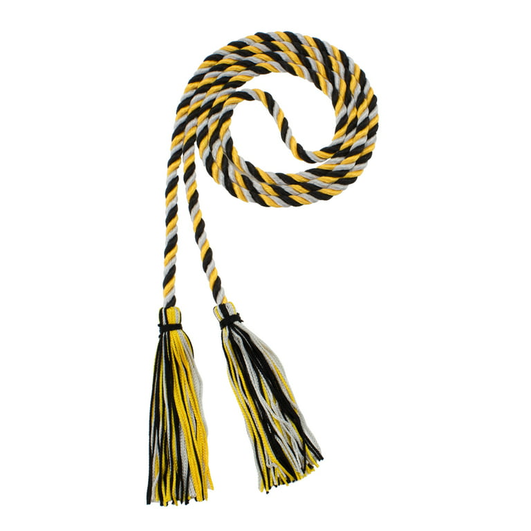 Graduation Honor Cord - Gold - Every School Color Available - Made in USA -  by Tassel Depot