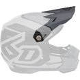 thumbnail image 1 of 6D Visière Casque ATR-2Y Gris Foncé Gris Blanc, 1 of 1