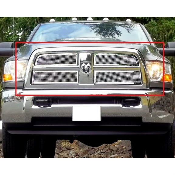 APS 2010-2012 Ram 2500 Not For Laramie Package Mesh Grille 1.8 mm wire mesh