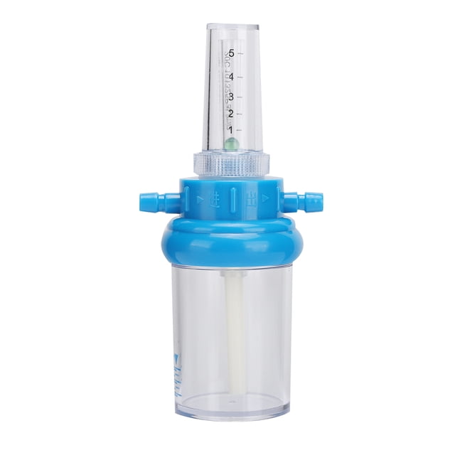 Accesorio para tubería de suministro de oxígeno Inhalador de oxígeno de pared Vaso humidificador Vaso humidificador