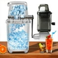 thumbnail image 3 of Manual Ice Crusher Cranked Breaker Fast Crushing gray, 3 of 7
