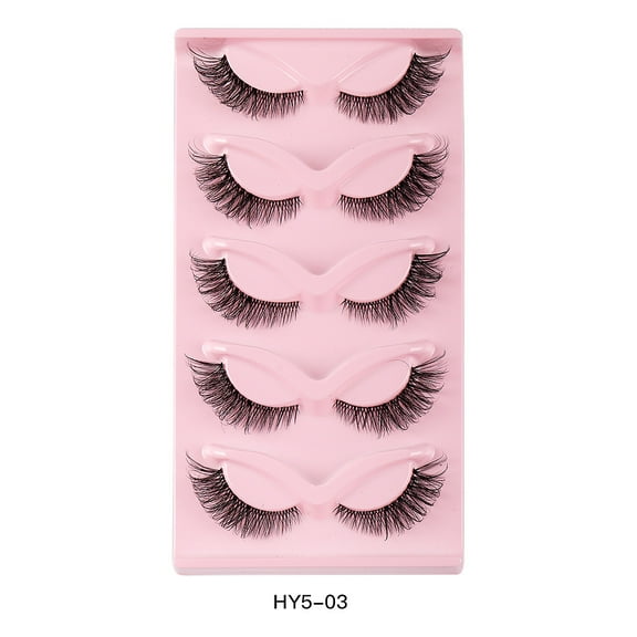 Bilqis 5 Pairs Eye Natural Look False Eyelashes