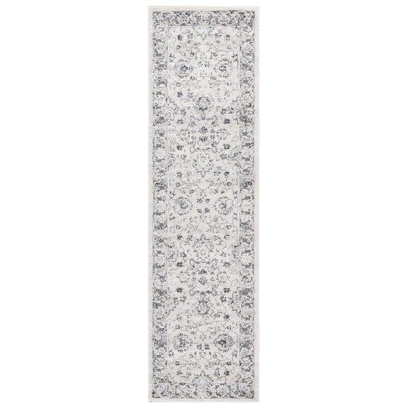 SAFAVIEH Harbor Avalon Oriental Runner Rug, Cream/Blue, 2'3" x 8'