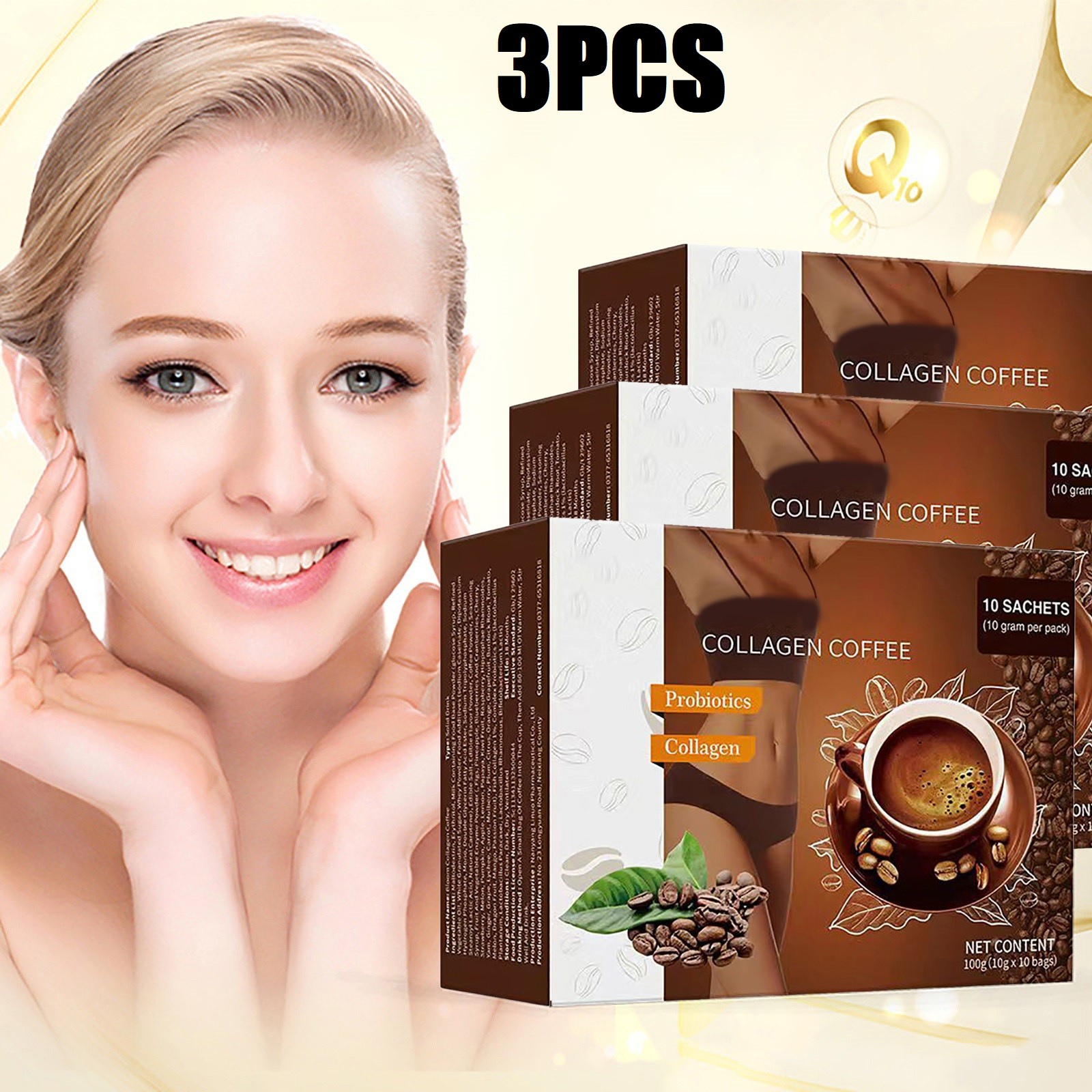 3Box Flourishing Collagen Coffee Flourishing Coffee Collagen From Japan 3Box Flourishing Collagen Coffee Flourishing Coffee Collagen From Japan