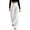 White1, variant on Khunlpohl Womens Casual Sports Pants Elastic High Waist Yoga Workout Wide Leg Pant Plain Loose Trousers with Pockets