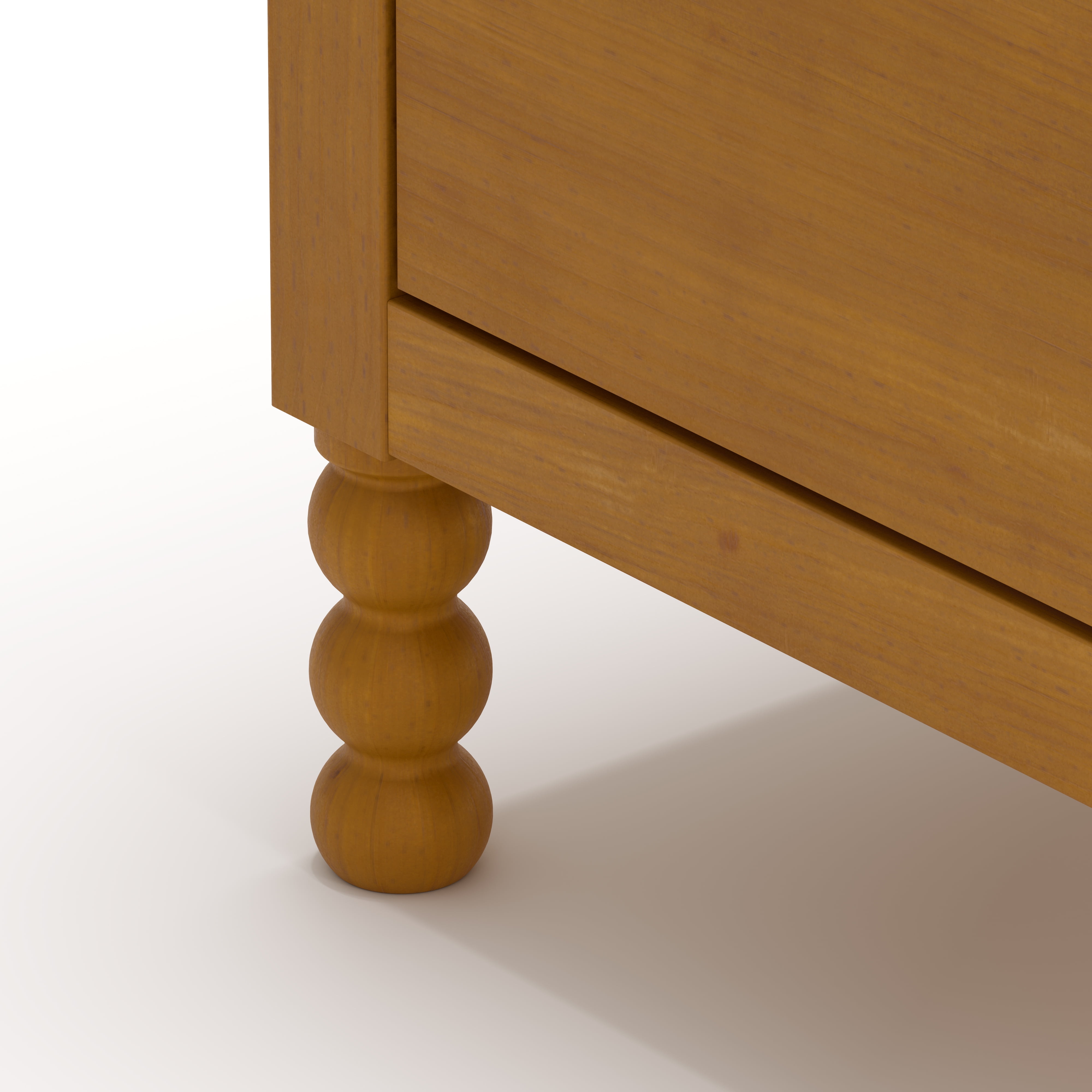 Art of Nursery by Storkcraft Rio 3 Drawer Chest with Removable Infant Changing Topper, Almond