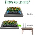 thumbnail image 4 of Bearachild Buen desarrollo sano de la raíz del sistema de riego hidropónico de la transpirabilidad completamente absorbente Jardín y Patio, 4 of 6