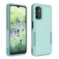 thumbnail image 3 of Samsung Galaxy A14 5G Phone Case and Screen Protector, eBizWare Shockproof Rubber Case for Galaxy A14 5G 6.6-inch, Heavy Duty Armor Full Body Protective Hybrid PC Back Case Cover -Green, 3 of 9