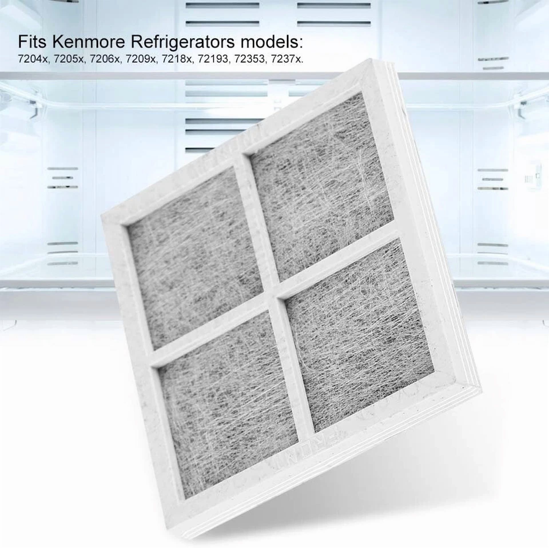CRESTIN- 3Pack For Lg Lt120F Adq73214404 Fresh Air Replacement Refrigerator Air Filter